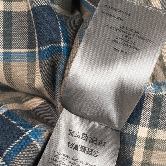 Belstaff Weybridge Black Hand Waxed Leather Quilted Moto Jacket - Picture 14 of 15